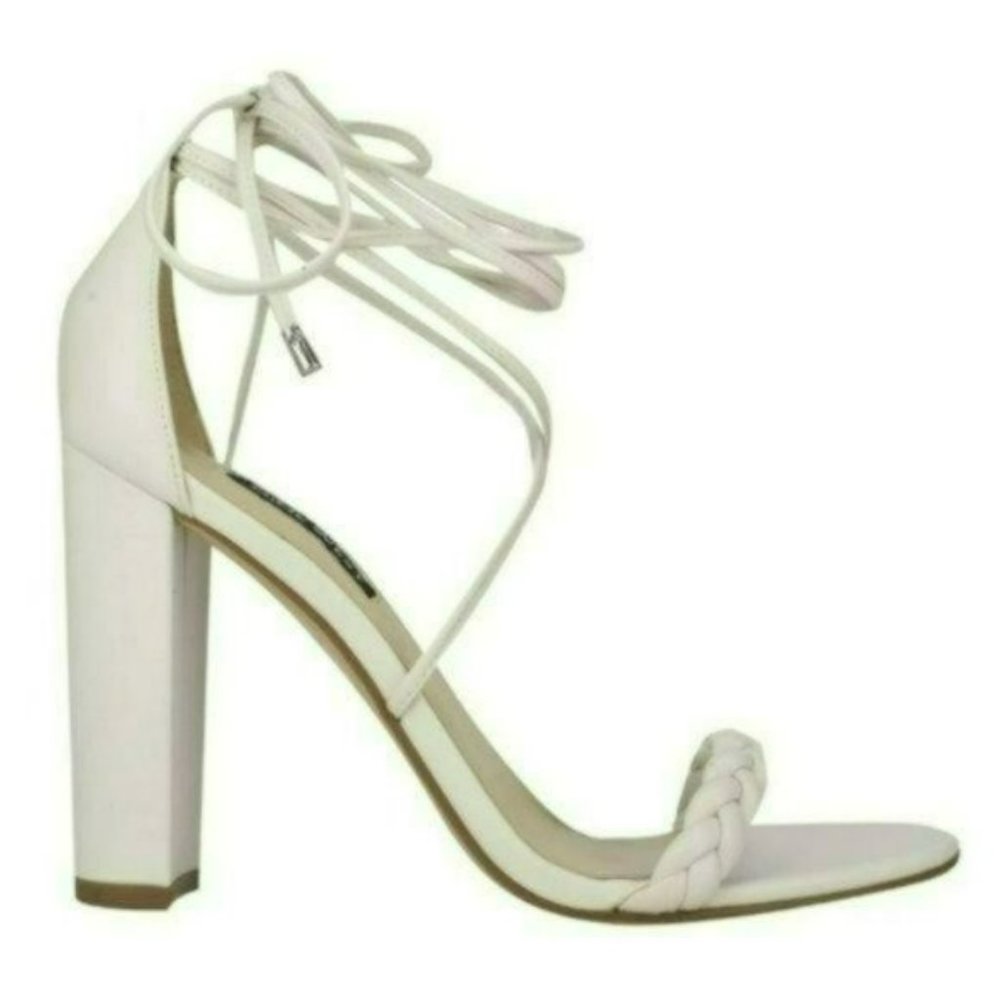 Nine West Monikka Ankle Wrap Heeled Sandals-9 - Picture 5 of 8